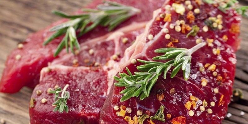 اللحوم الحمراء في النظام الغذائي للرجال جيدة للانتصاب
